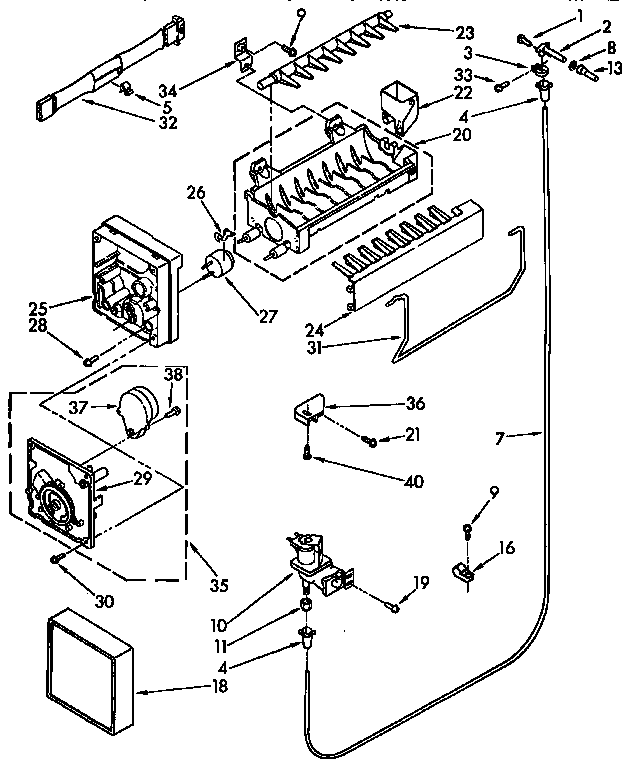 Icemaker parts