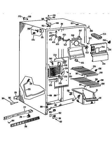 Freezer section