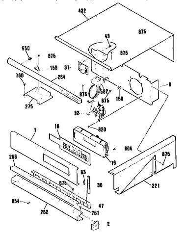 Control panel section