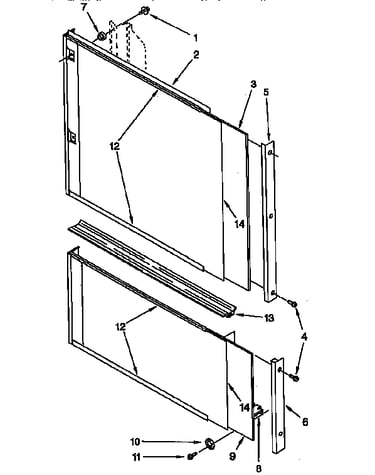 Door and panel parts