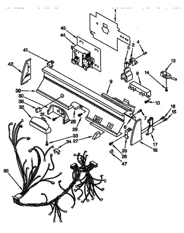 Control panel parts