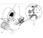 ICP NPGAD42D1K1 replacement parts-blower diagram