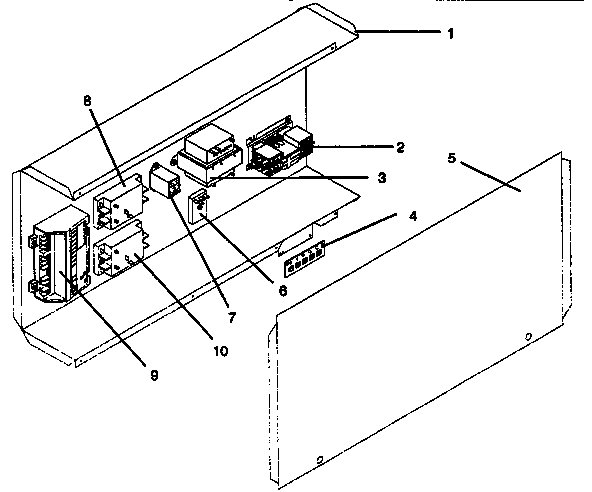 Replacement parts-control box