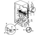 Kenmore 2539235410 unit parts diagram