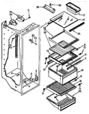 Refrigerator liner parts