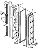 Freezer door parts