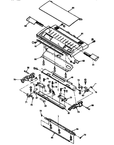 Thermal head section