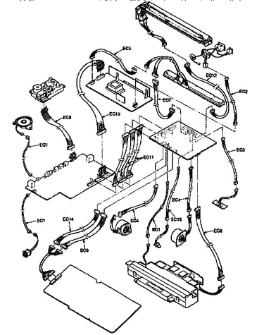 Connector lead and extension cord connecting method
