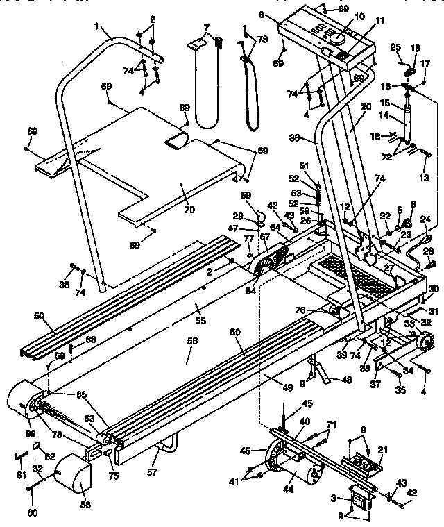 Lifestyler 8.0 treadmill