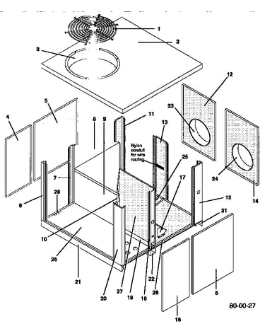 Non-functional parts