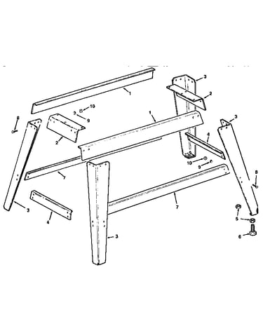 Repair parts - jointer-planer