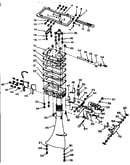 Column & muffler assembly