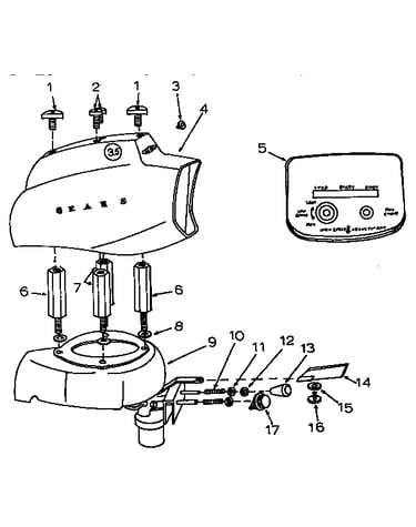 Shroud & controls assembly