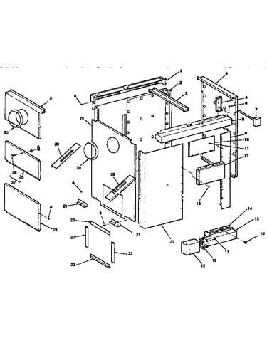 Exterior body assembly