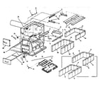 Yukon KLONDIKE fire box & heat exchanger assembly diagram