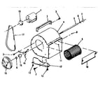 Yukon KLONDIKE blower assembly diagram