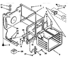 Whirlpool RF365PXYQ2 oven parts diagram