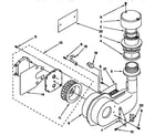 KitchenAid KUDA23HYAL0 blower parts diagram