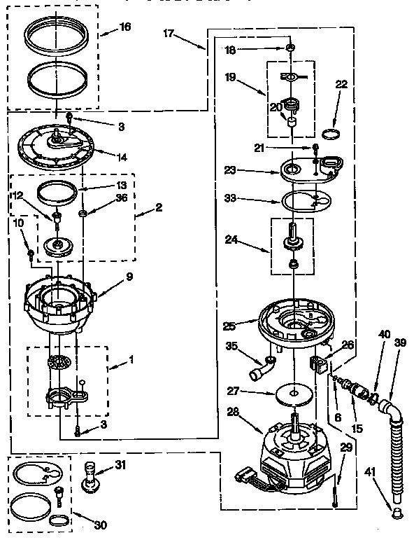 Pump and motor parts