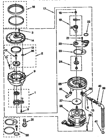 Pump and motor parts