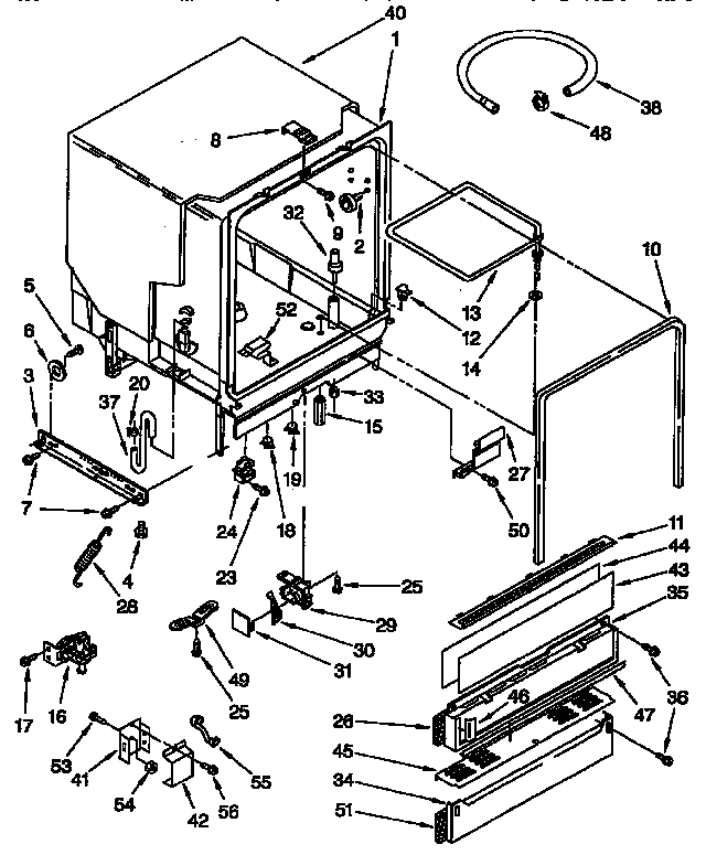 TUB ASSEMBLY PARTS