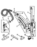 Hose and attachment parts