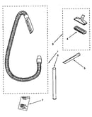 Hose and attachment parts