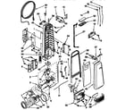 Kenmore 1163381290 dust compartment parts diagram