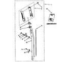 Kenmore 1163381290 handle parts diagram