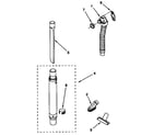 Kenmore 1163381290 hose and attachment parts diagram