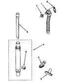 Hose and attachment parts