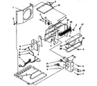 Kenmore 1068791283 air flow and control parts diagram