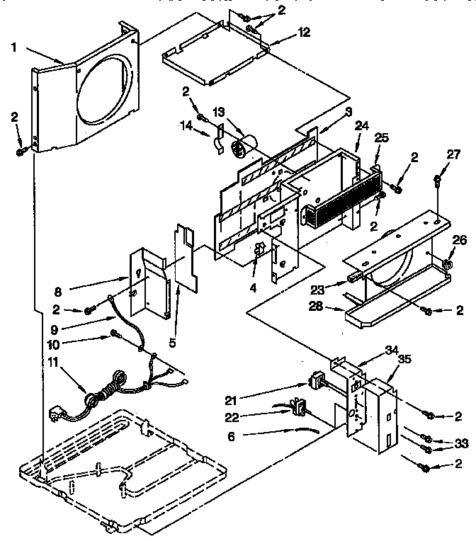 Air flow and control parts