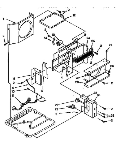 Air flow and control parts