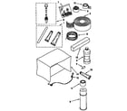 Kenmore 1068791283 optional parts (not included) diagram