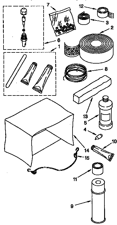 Optional parts (not included)