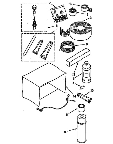 Optional parts (not included)