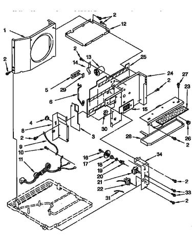 Air flow and control parts