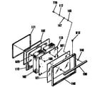 Kenmore 9119563992 door section diagram