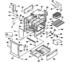 Kenmore 9119563992 body section diagram