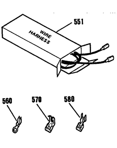 Wire harness and components