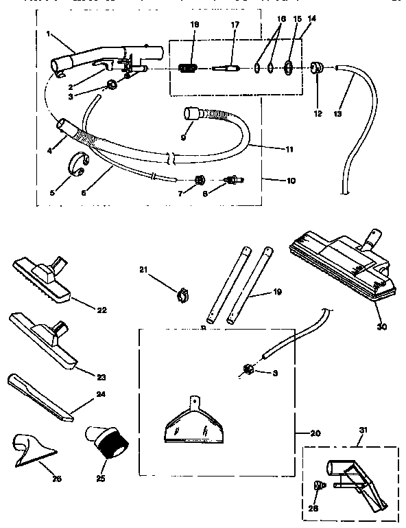 Sears home cleaning system