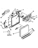 Frame and console parts