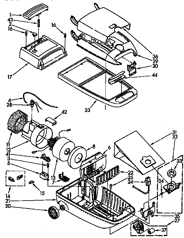 VACUUM CLEANER PARTS