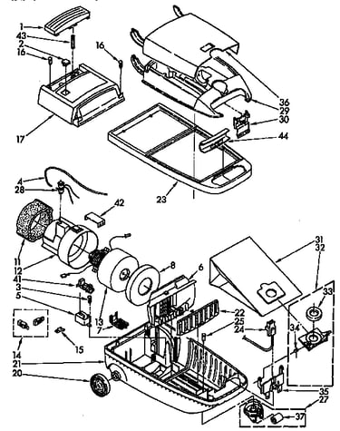Vacuum cleaner parts
