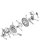 Power cord reel parts