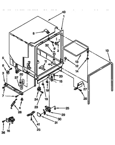 Tub assembly parts