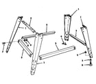 Craftsman 113248321 leg set parts diagram