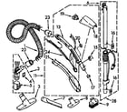Kenmore 1162148590 hose and attachment parts diagram