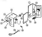 Kenmore 2538791292-AC electrical system and unit parts diagram